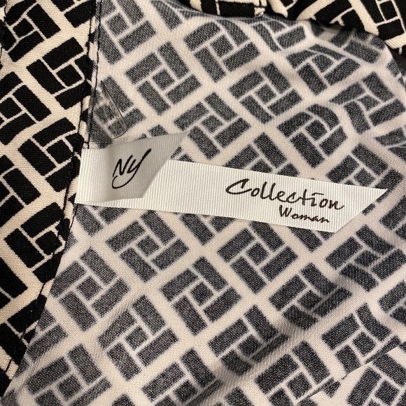 O womens NY Collection casual stretch long roll sleeve plus size top 2X - Picture 5 of 6